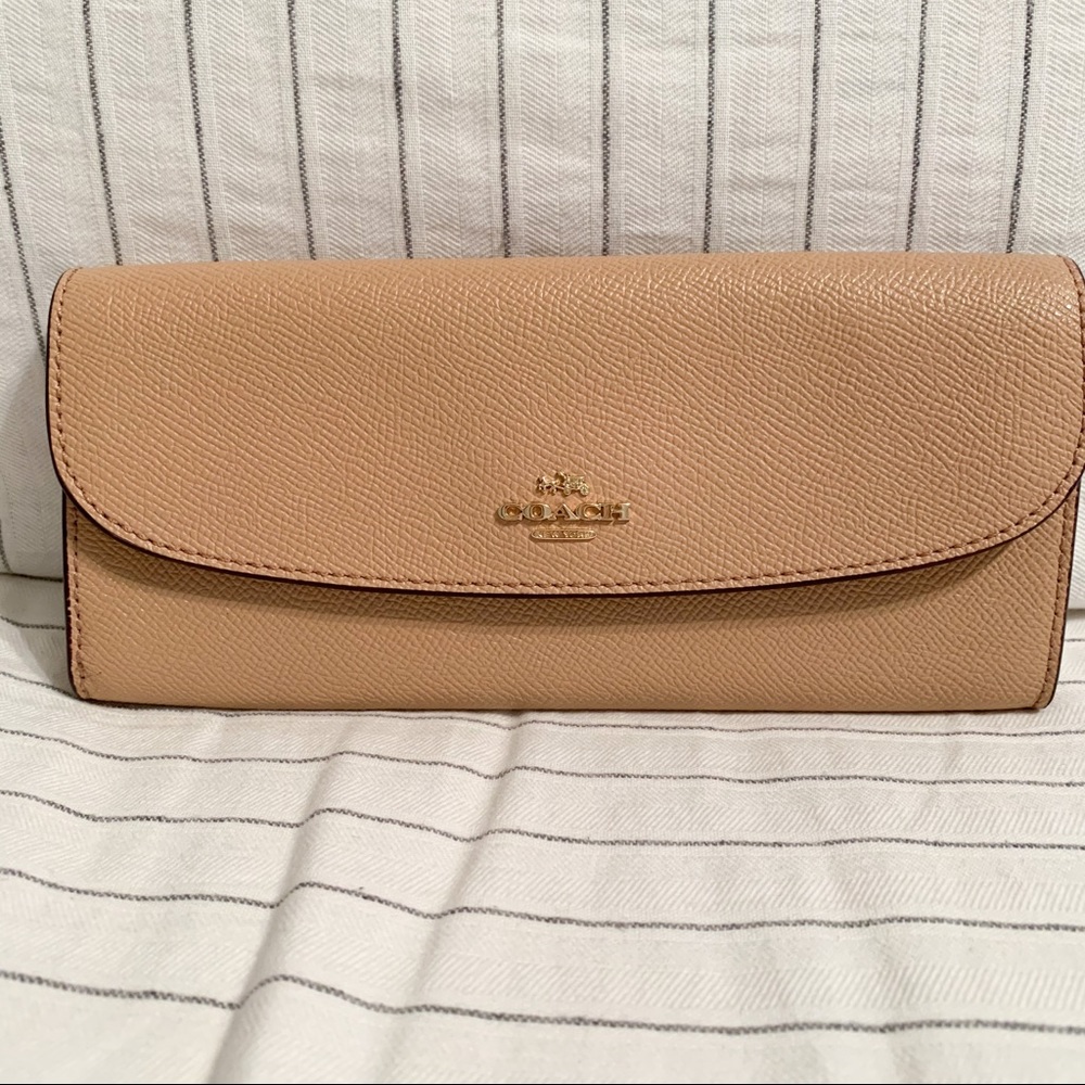 Coach Nude Slim Envelope Wallet